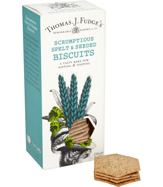 Scrumptious Spelt & Seeded Biscuits